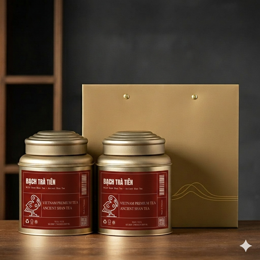 Bạch Trà Tiên | Bạch Trà Rừng | Hộp 150gr